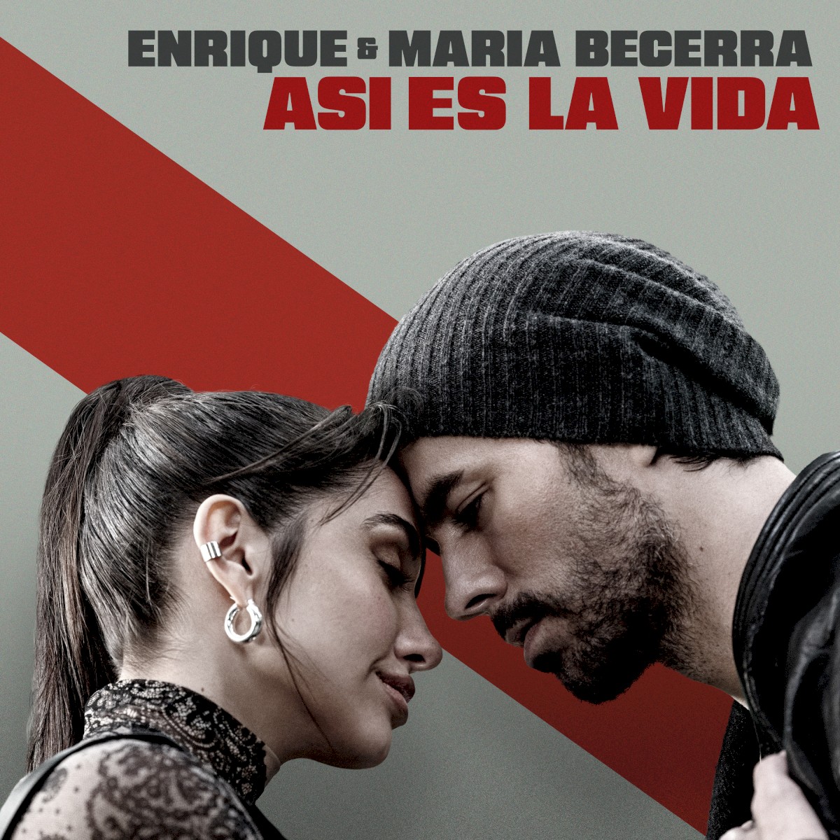 Enrique Iglesias & Maria Becerra — ASI ES LA VIDA cover artwork