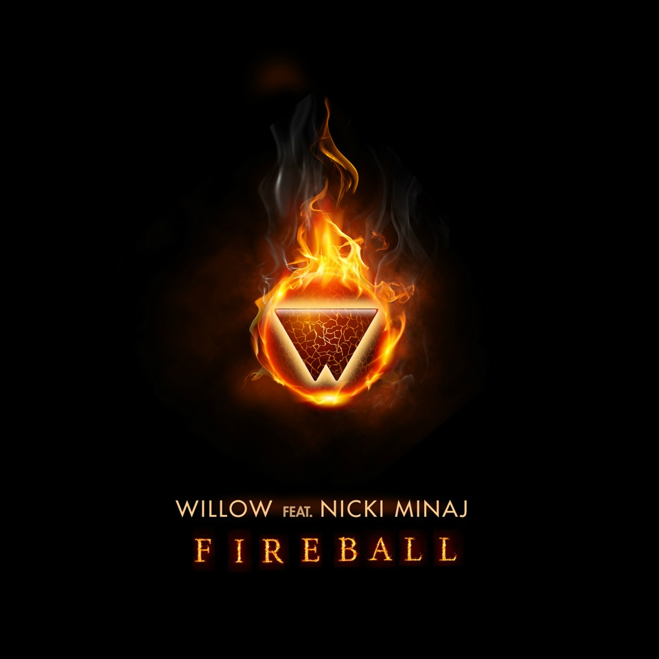 WILLOW ft. featuring Nicki Minaj Fireball cover artwork