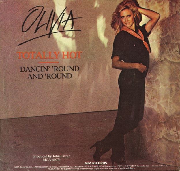 Olivia Newton-John — Dancin&#039; &#039;Round And &#039;Round cover artwork