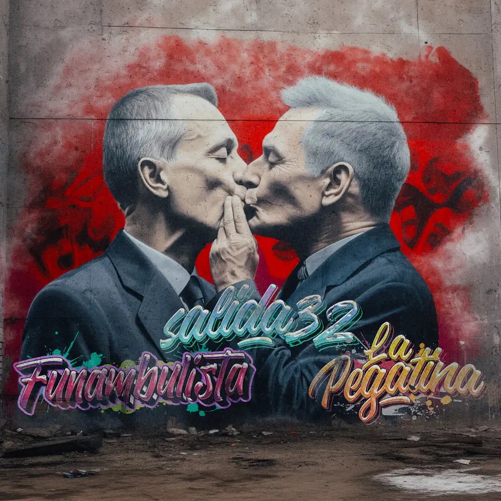 Funambulista & La Pegatina — Salida 32 cover artwork