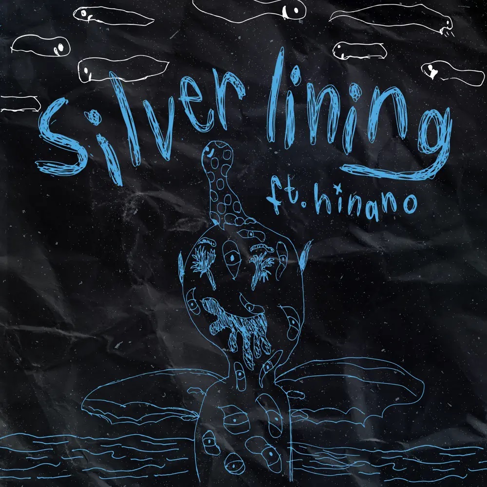 Max Jenmana featuring H I N A N O — silver lining cover artwork