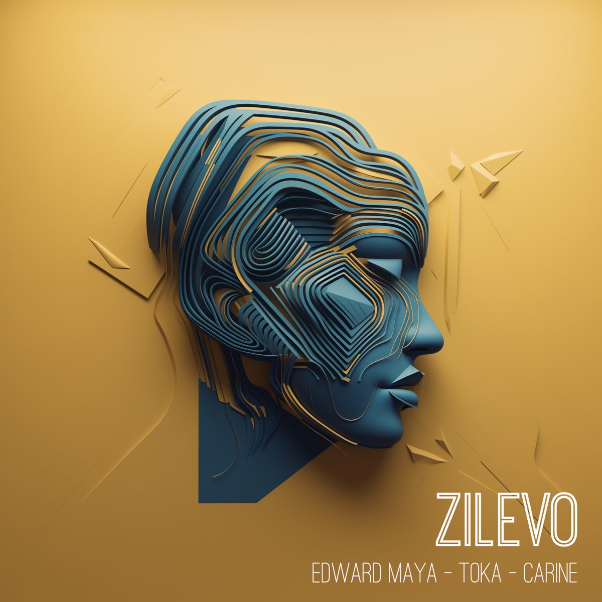 Edward Maya, toka, & Carine — Zilevo cover artwork