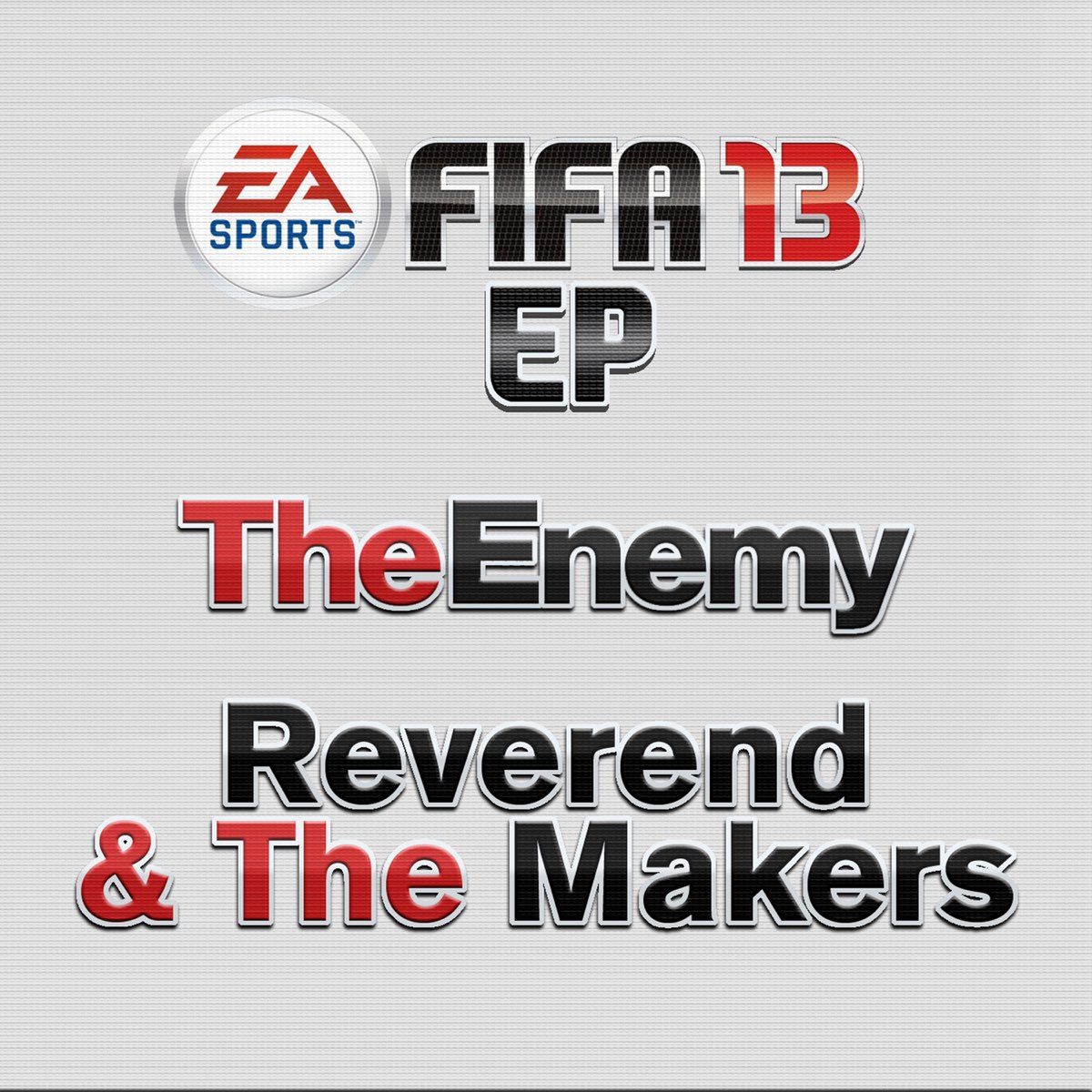 Various Artists FIFA 13 (EP) cover artwork