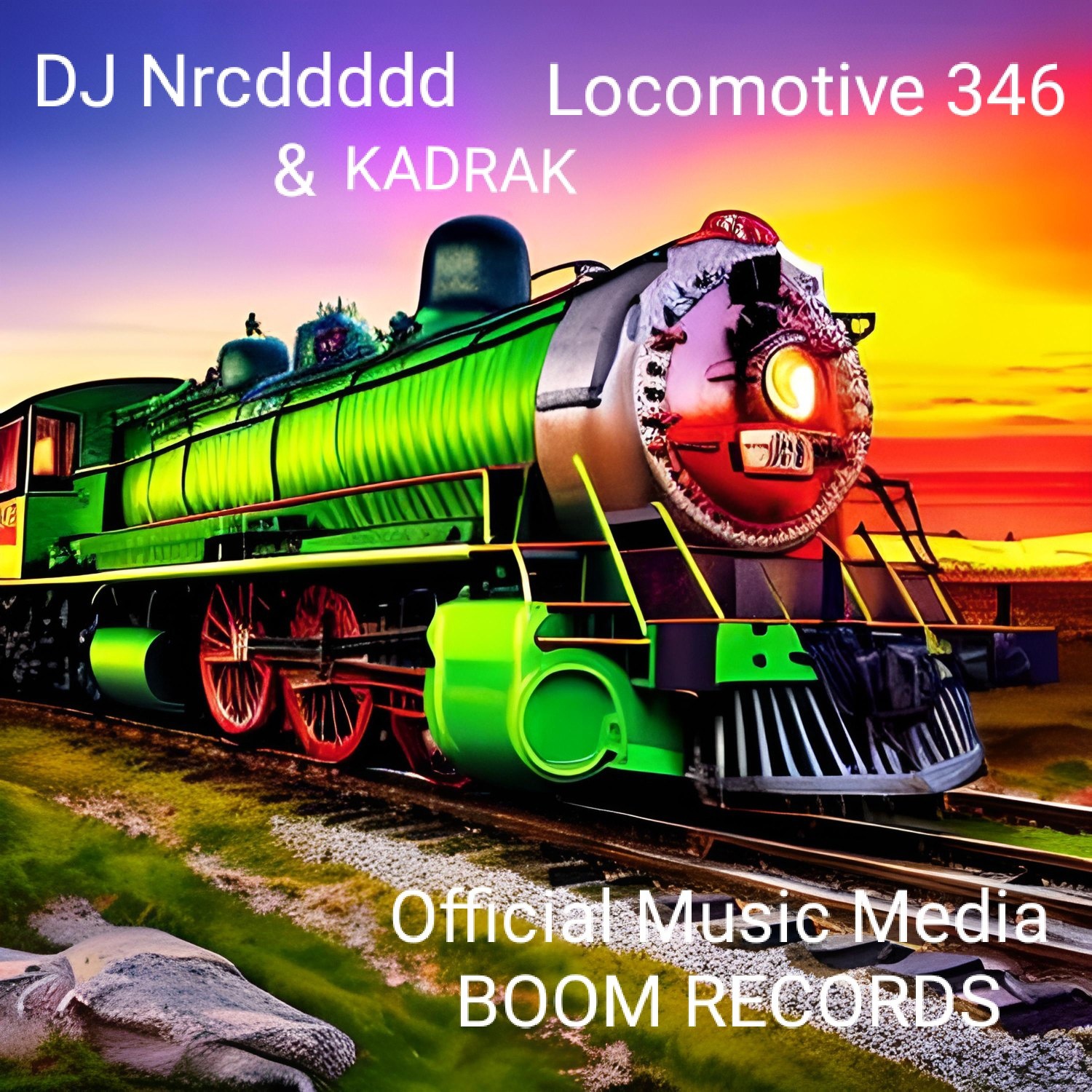 DJ Nrcddddd & KADRAK — Locomotive 346 cover artwork