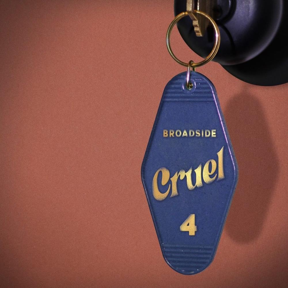 Broadside featuring Brian Butcher — Cruel cover artwork