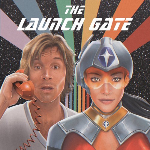 Cat Janice & STRANGE WEATHER — The Launch Gate cover artwork