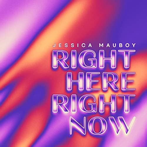 Jessica Mauboy Right Here Right Now cover artwork