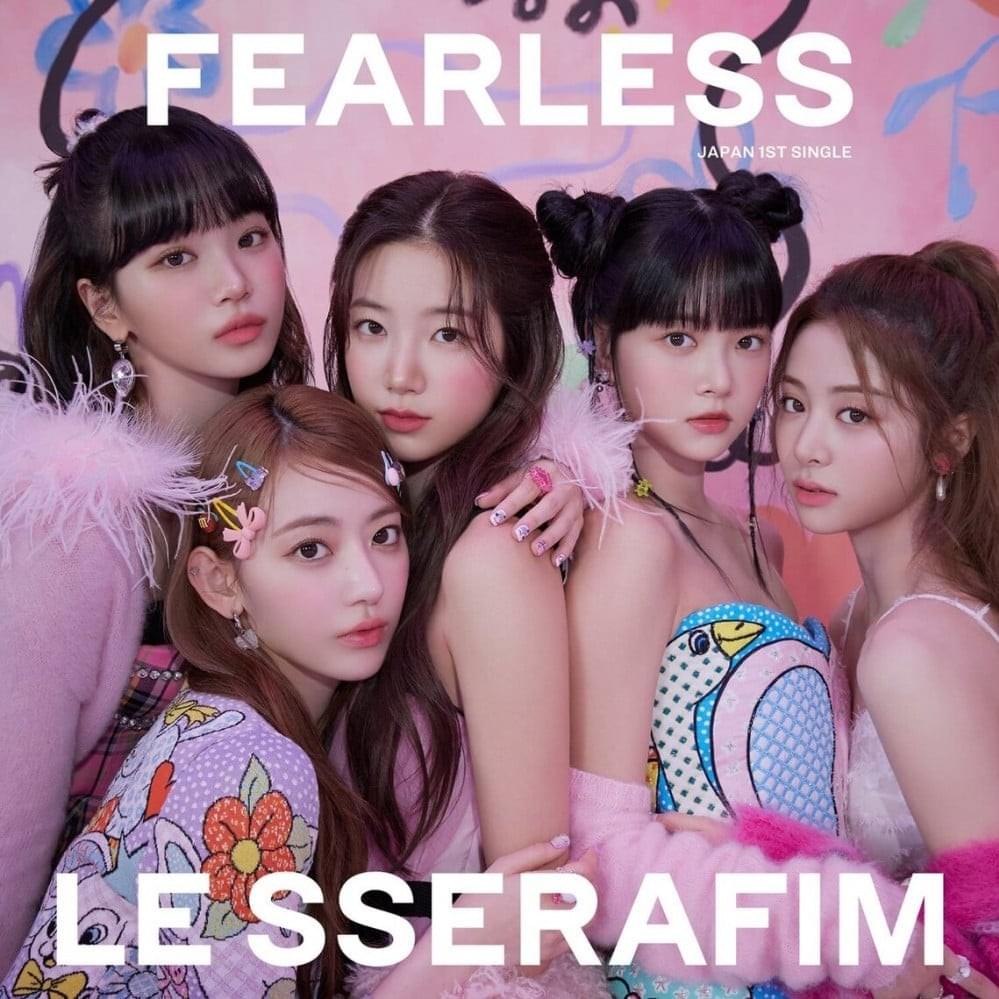 LE SSERAFIM — FEARLESS (Japanese Version) cover artwork
