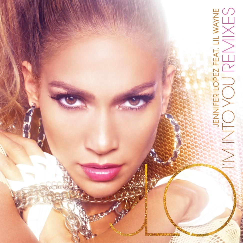 Jennifer Lopez featuring Lil Wayne — I&#039;m Into You (Dave Aude Remix) cover artwork