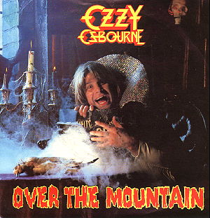 Ozzy Osbourne — Over the Mountain cover artwork