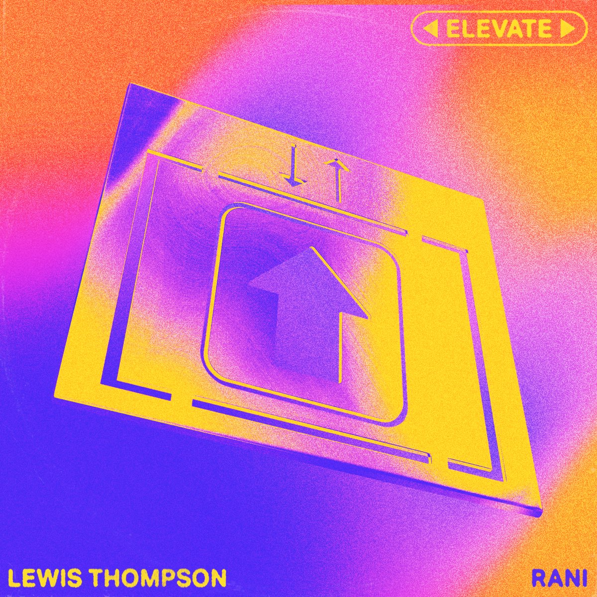 Lewis Thompson ft. featuring RANI Elevate cover artwork