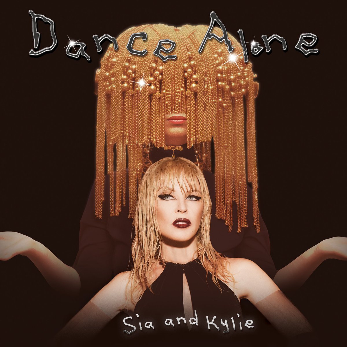 Sia & Kylie Minogue Dance Alone cover artwork