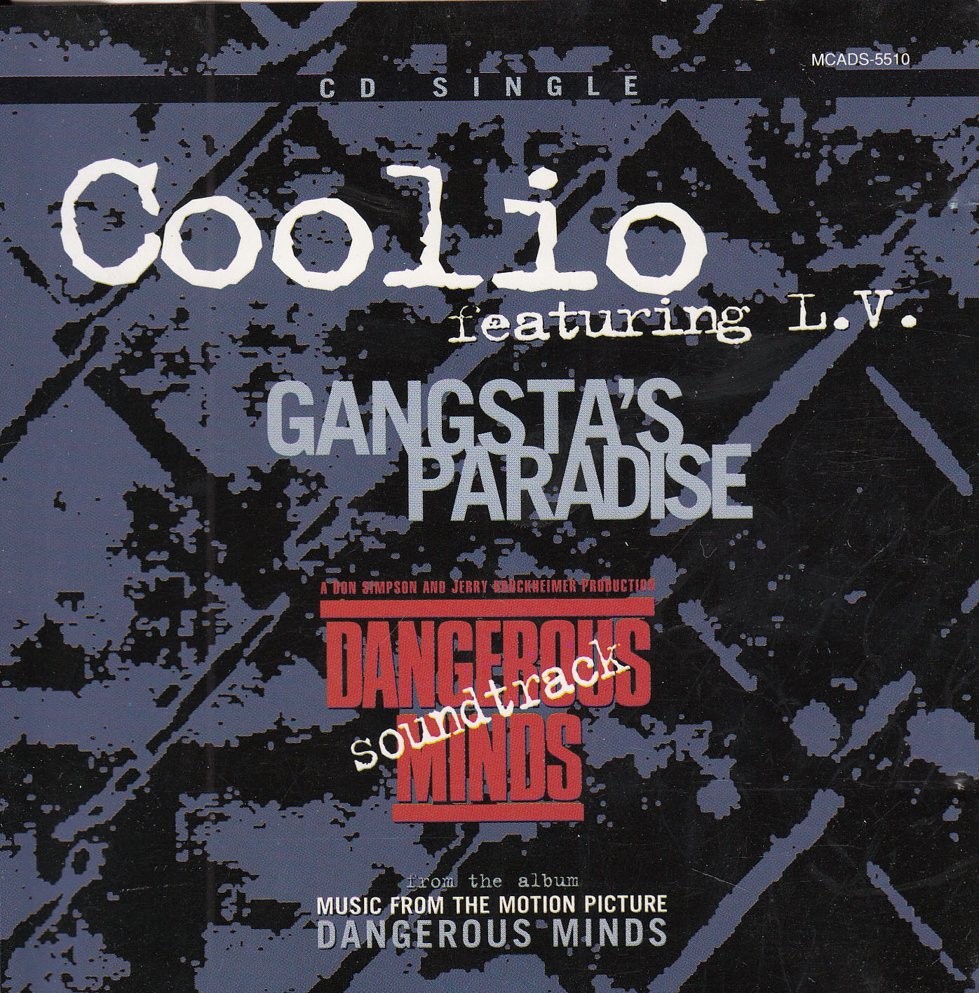 Coolio Gangsta&#039;s Paradise (feat. L.V.) cover artwork