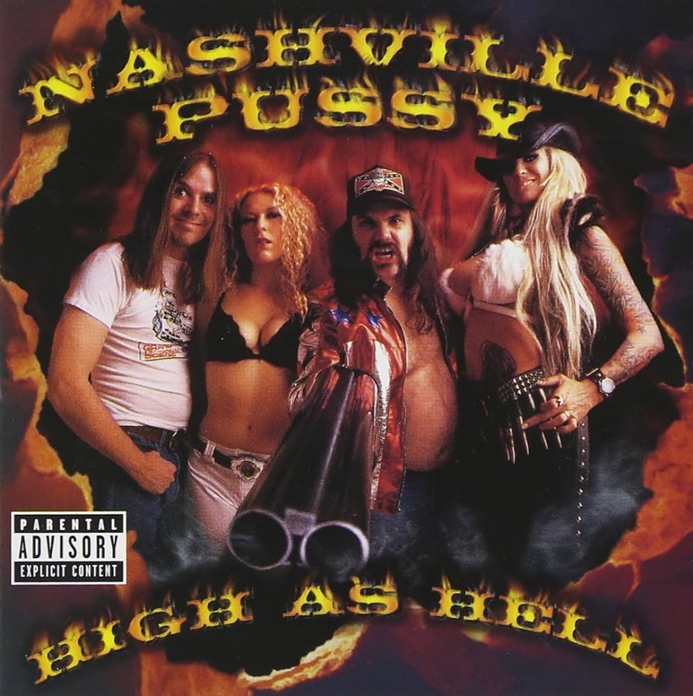 Nashville Pussy High As Hell cover artwork