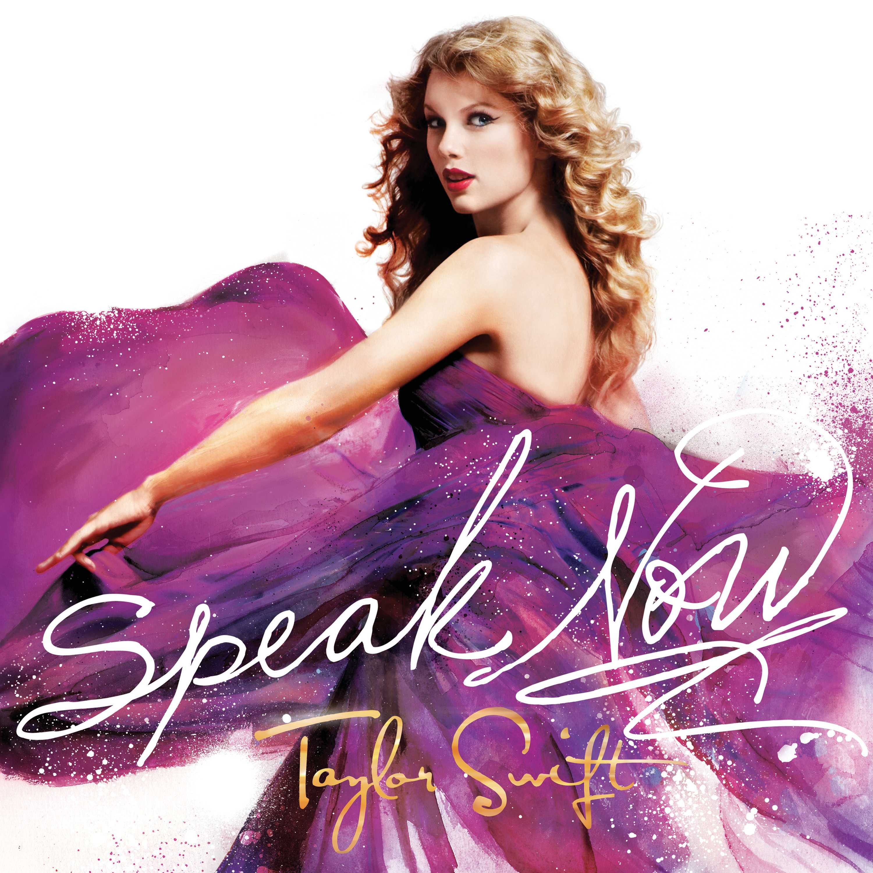 Taylor Swift — Speak Now cover artwork