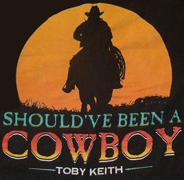 Toby Keith Should’ve been a cowboy cover artwork