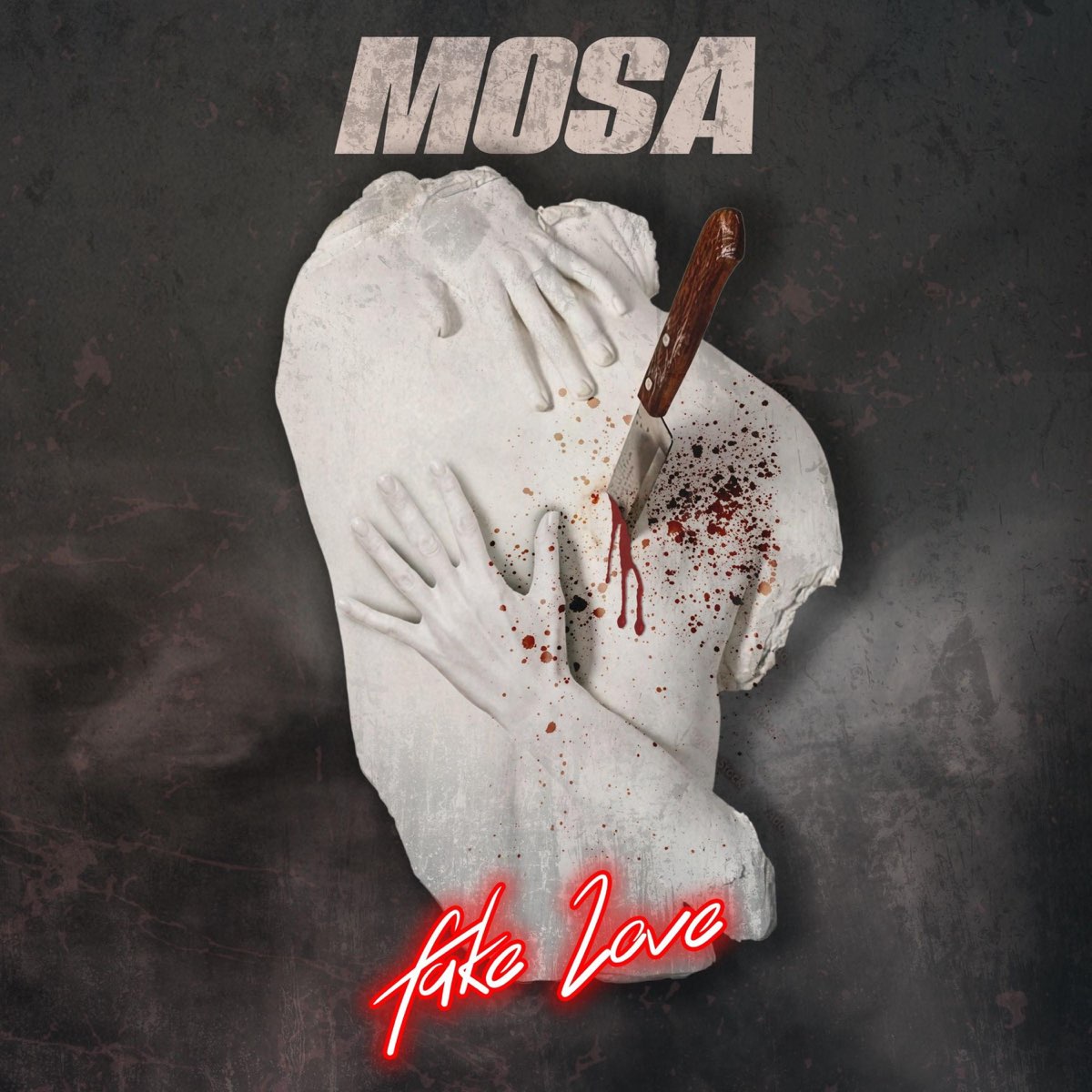 Mosa — Fake Love cover artwork