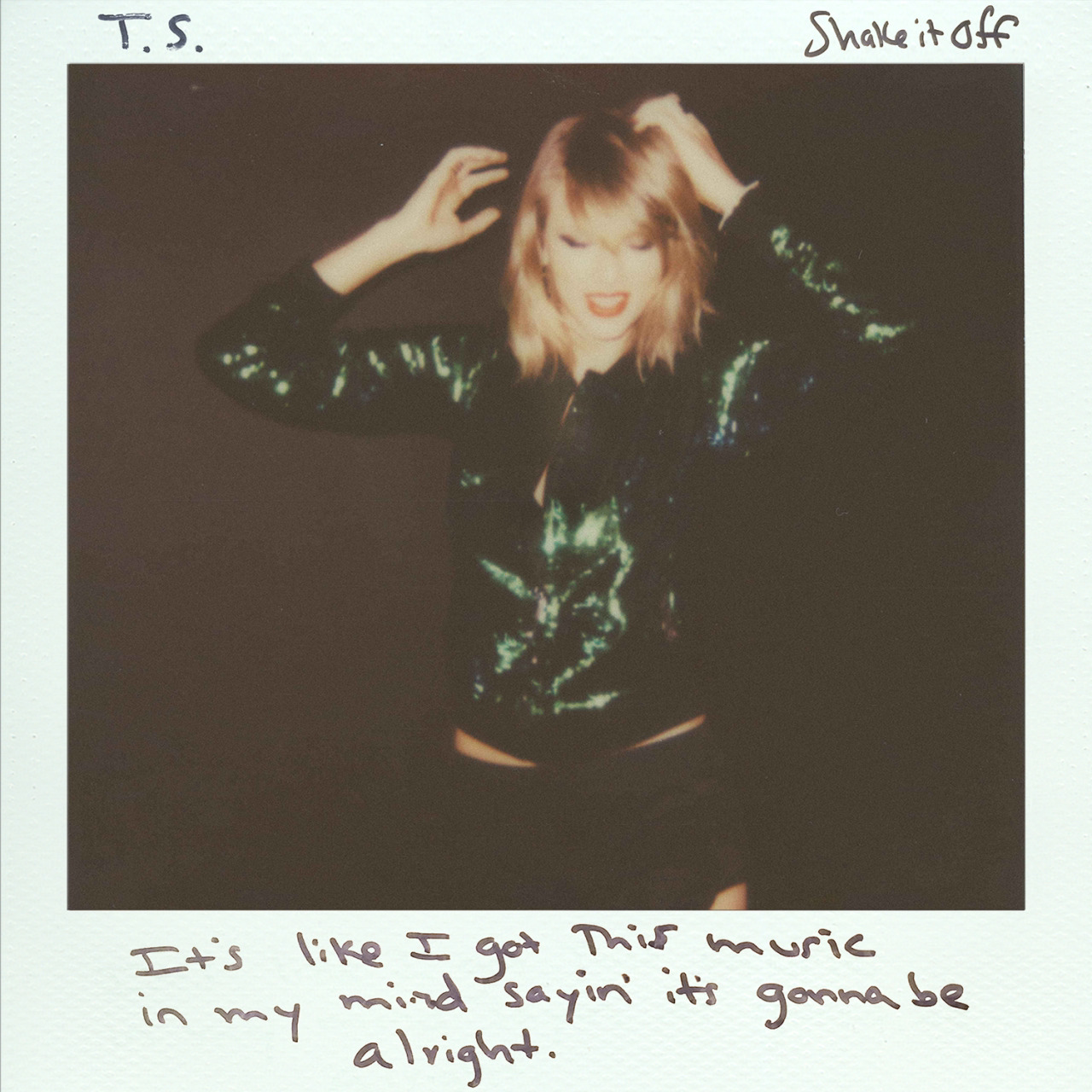 Taylor Swift — Shake It Off cover artwork