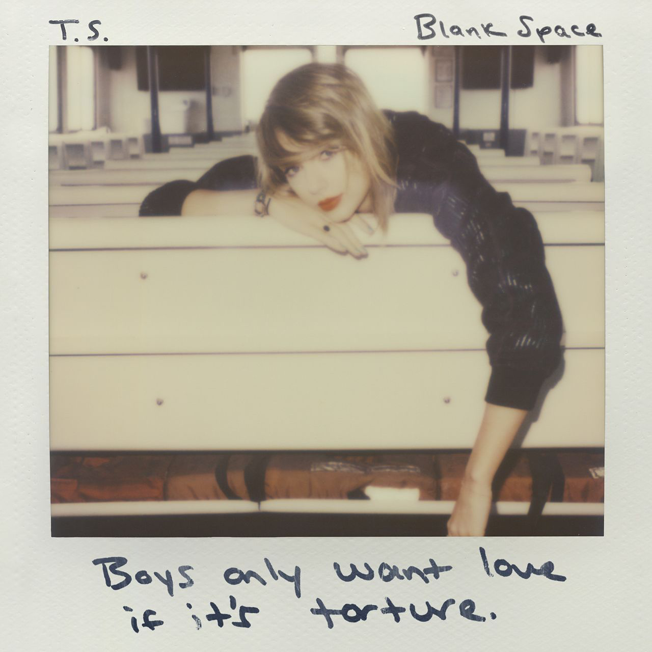 Taylor Swift — Blank Space cover artwork
