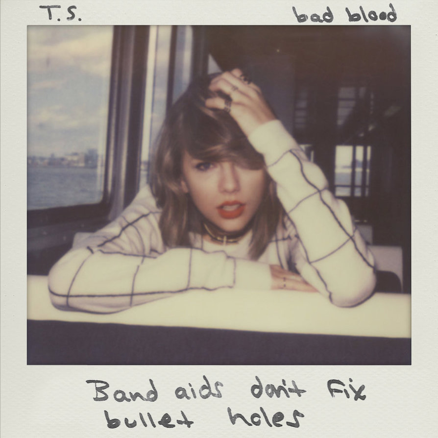 Taylor Swift Bad Blood cover artwork