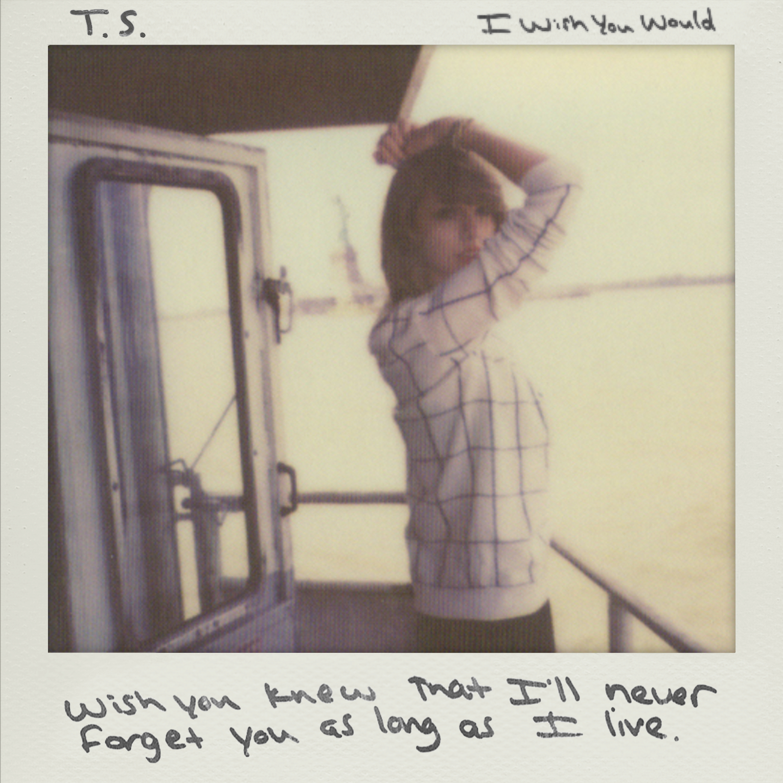 Taylor Swift — I Wish You Would cover artwork