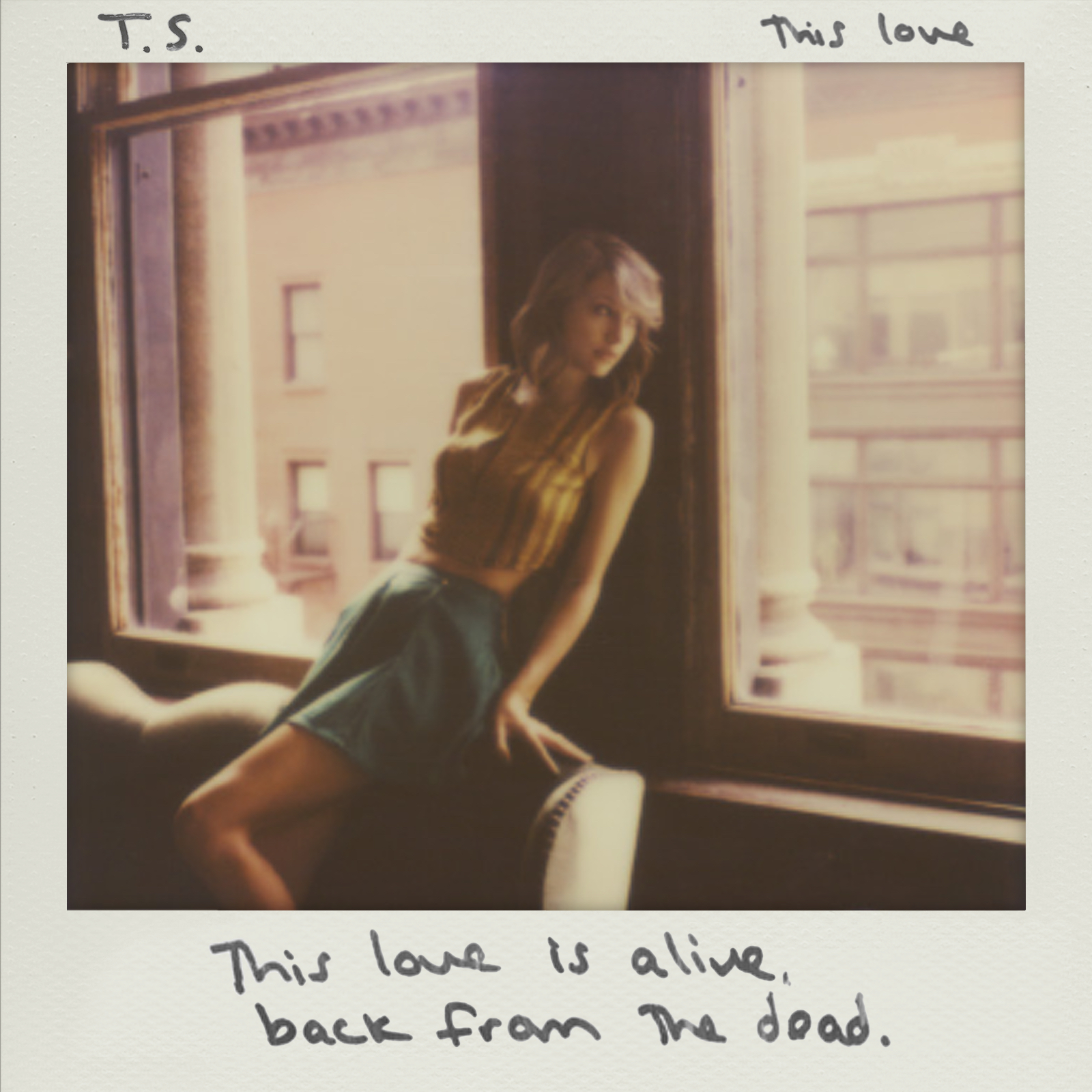 Taylor Swift This Love cover artwork