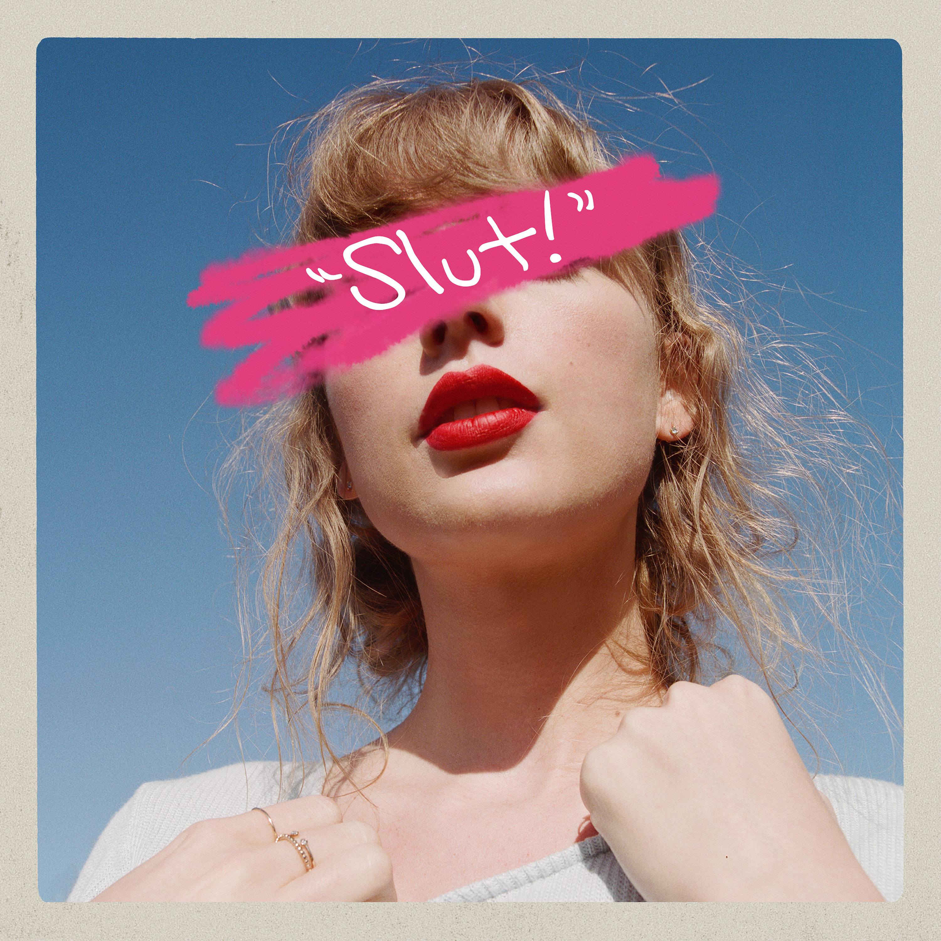 Taylor Swift &quot;Slut!&quot; (Taylor&#039;s Version) (From The Vault) cover artwork