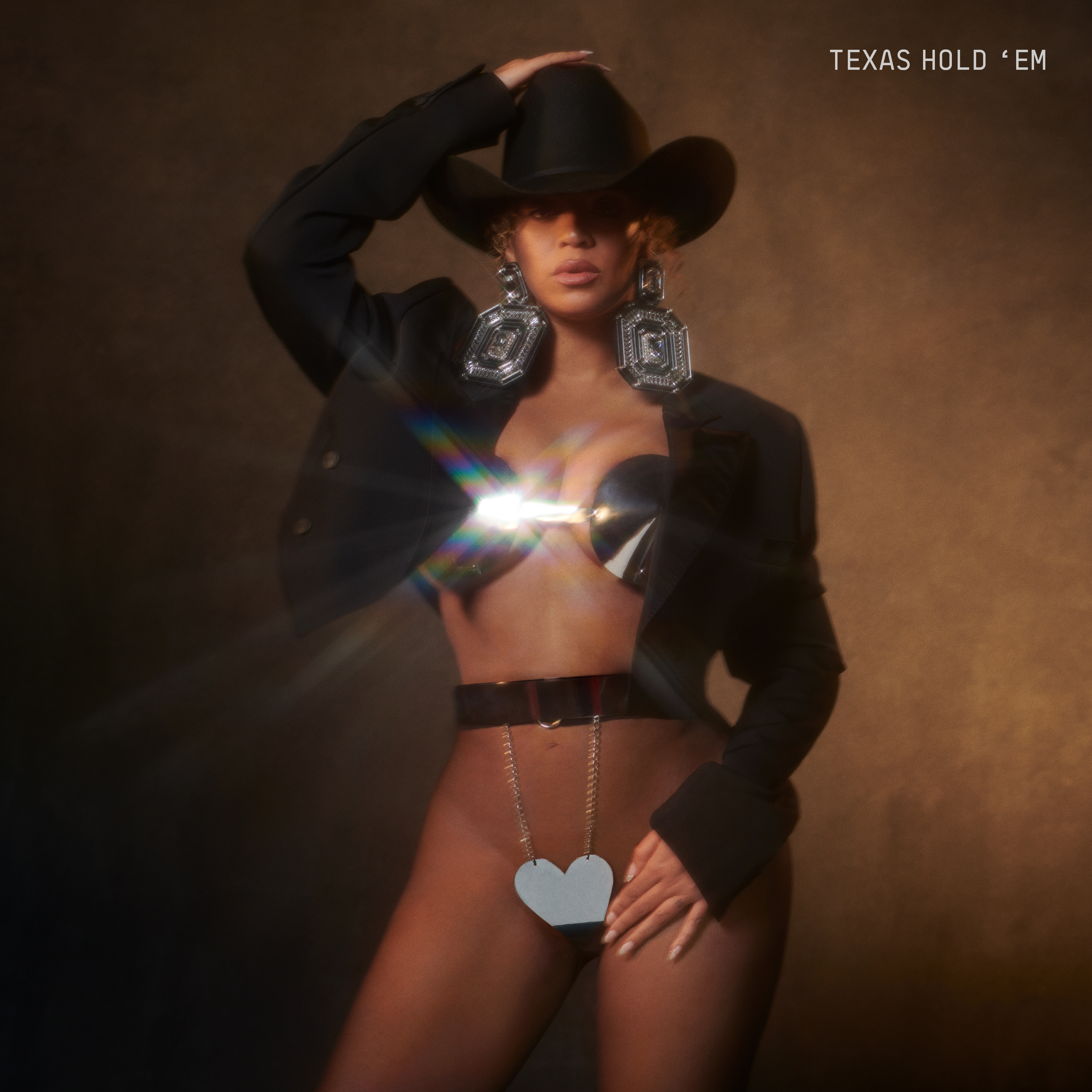 Beyoncé TEXAS HOLD &#039;EM cover artwork