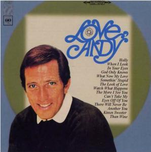 Andy Williams Love, Andy cover artwork