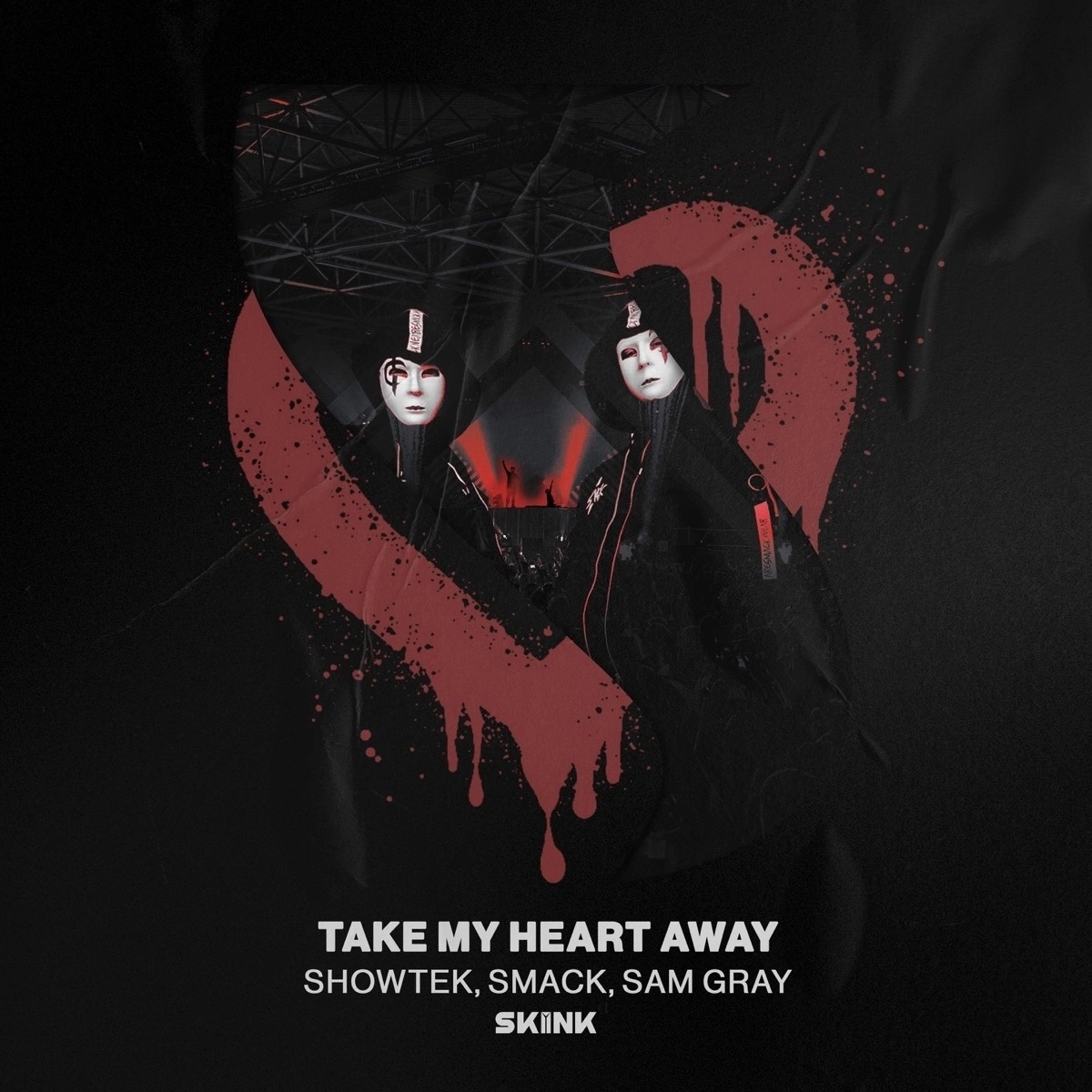 Showtek, SMACK, & Sam Gray — Take My Heart Away cover artwork