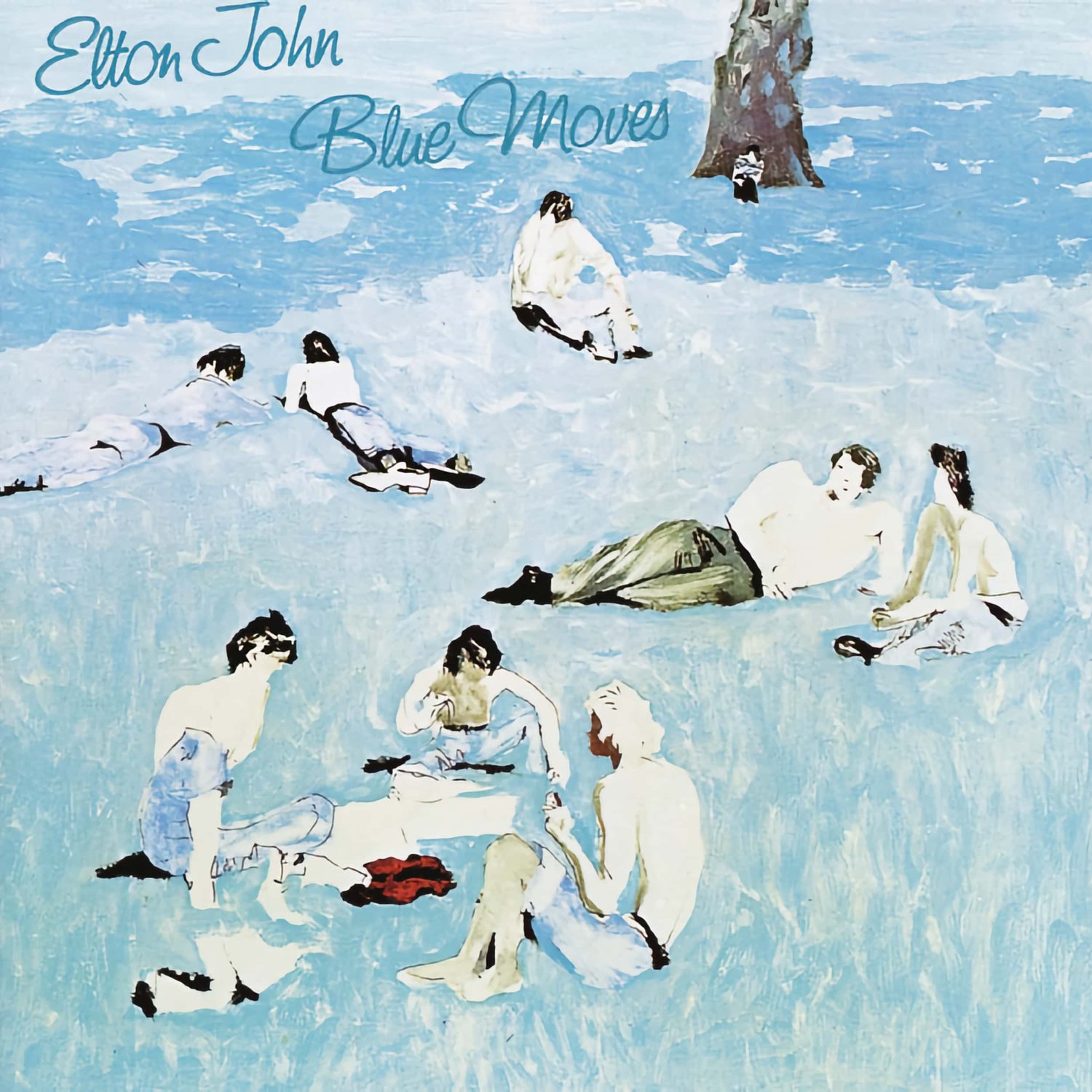 Elton John Blue Moves cover artwork