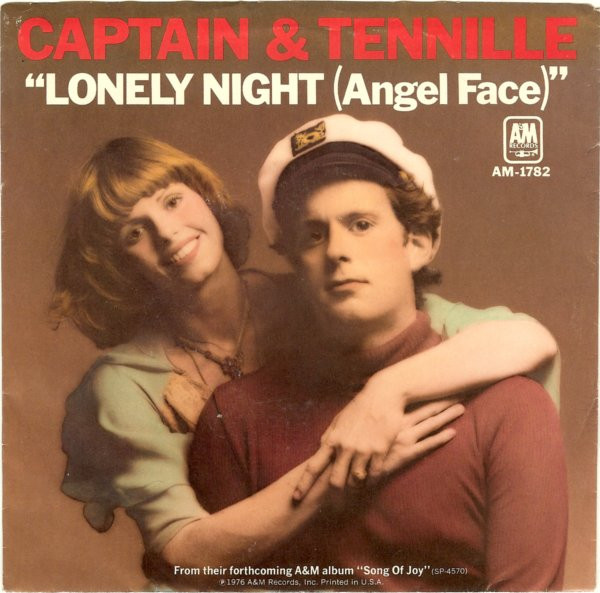 Captain &amp; Tenille — Lonely Night (Angel Face) cover artwork