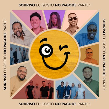 Sorriso Maroto — Sorriso Eu Gosto No Pagode (Ao Vivo) cover artwork