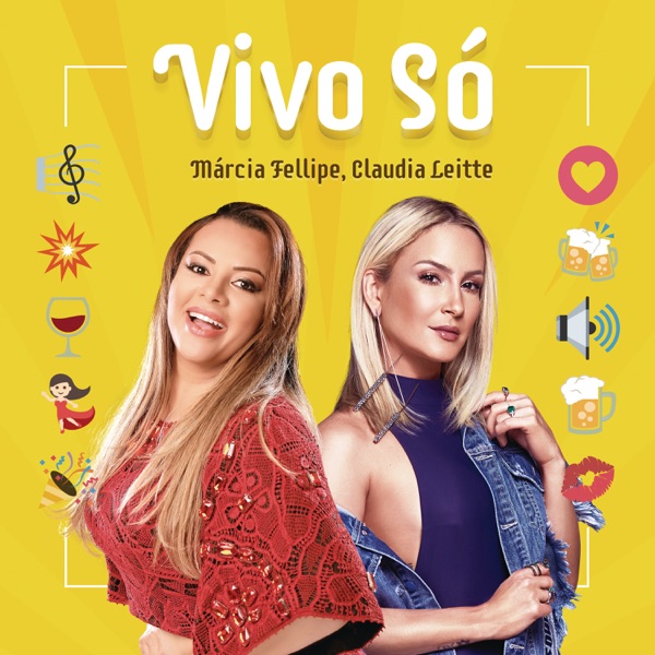 Marcia Fellipe featuring Claudia Leitte — Vivo Só cover artwork