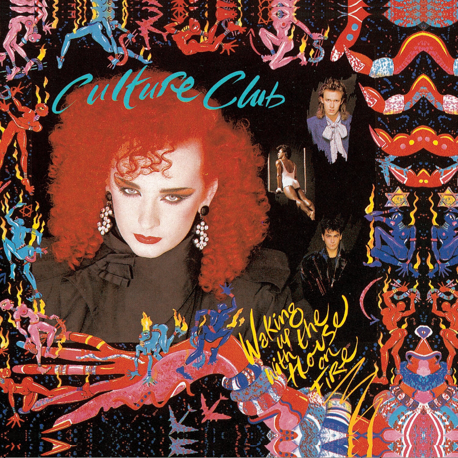 Culture Club Waking Up with the House on Fire cover artwork