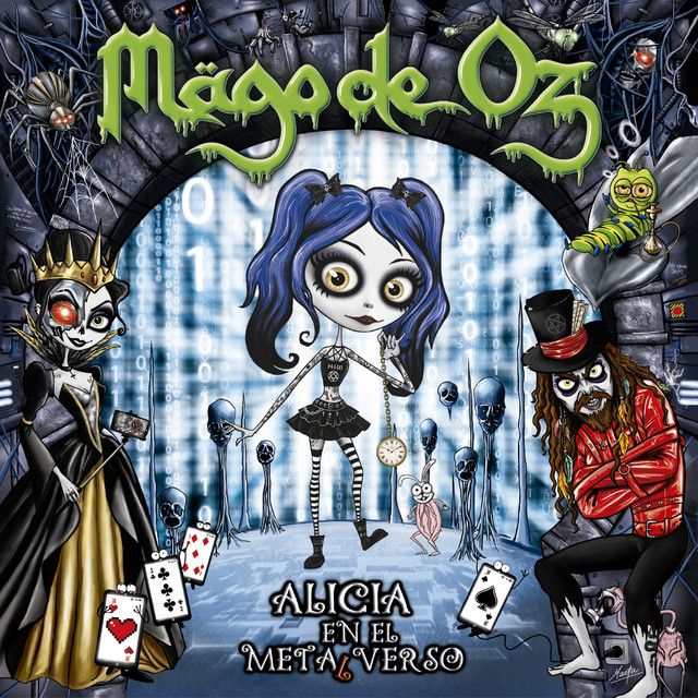 Mägo de Oz Alicia en el Metalverso cover artwork