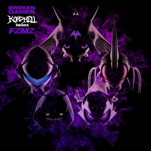FZMZ & Kordhell BROKEN GAMES (Remix) cover artwork