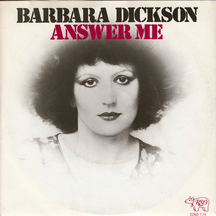 Barbara Dickson — Answer Me cover artwork