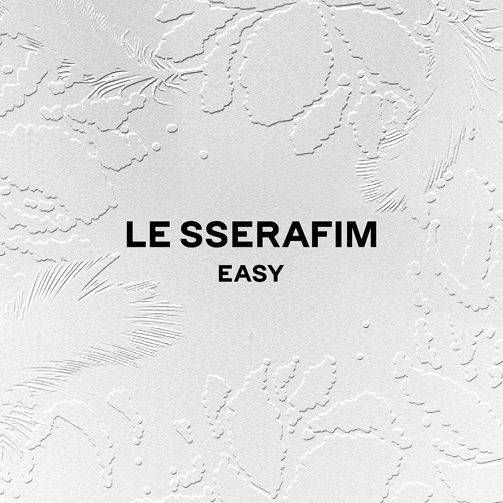 LE SSERAFIM EASY cover artwork