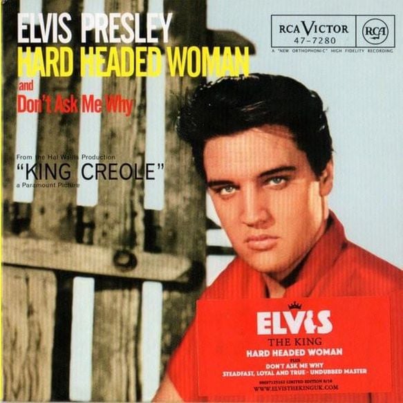 Elvis Presley Hard Headed Woman cover artwork