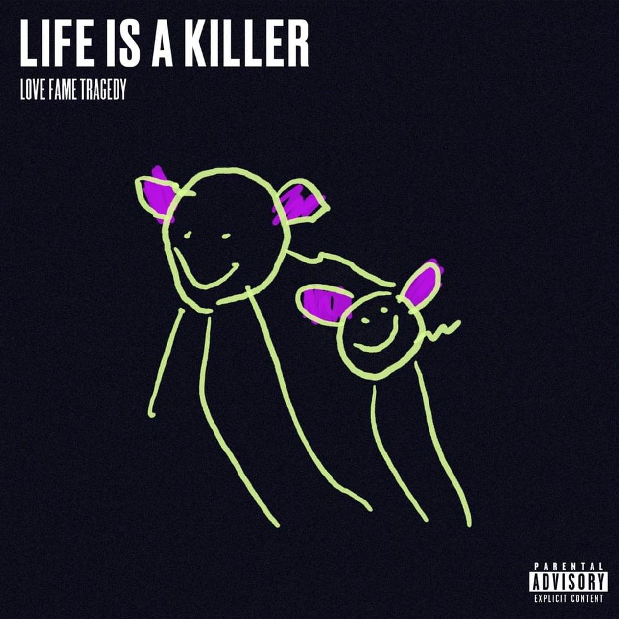 Love Fame Tragedy Life Is A Killer cover artwork