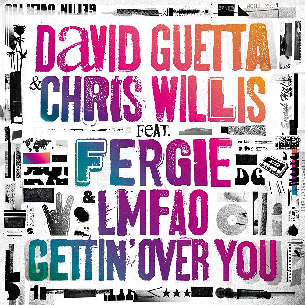David Guetta & Chris Willis ft. featuring Fergie & LMFAO Gettin&#039; Over You cover artwork