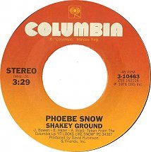 Phoebe Snow — Shakey Ground cover artwork