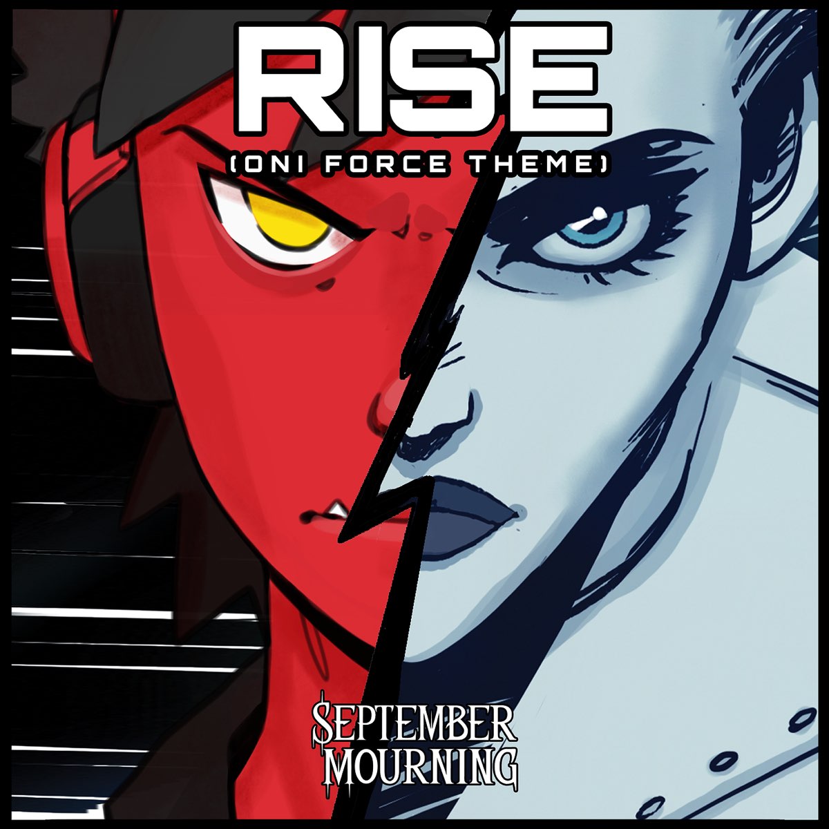 September Mourning Rise (Oni Force Theme) cover artwork
