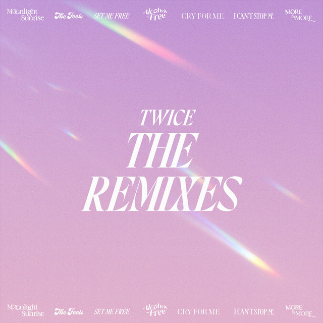 TWICE — THE REMIXES cover artwork