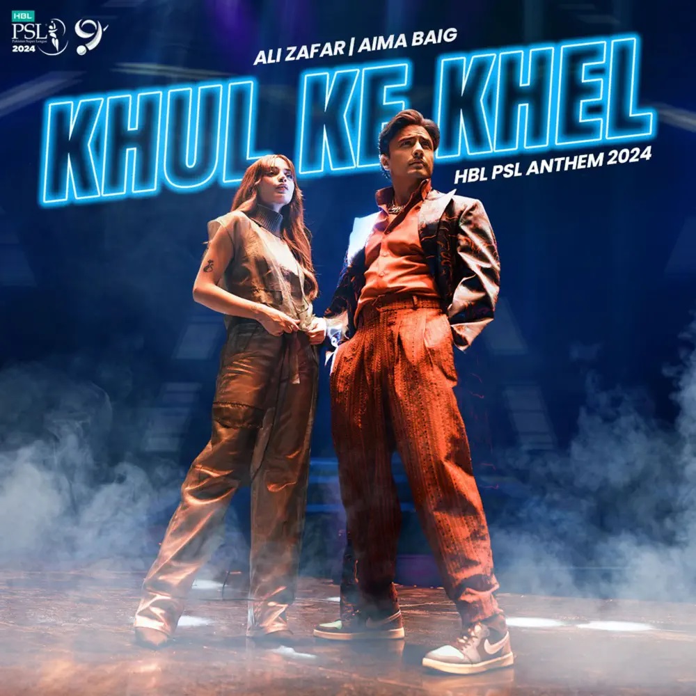 Ali Zafar & Aima Baig — Khul Ke Khel cover artwork