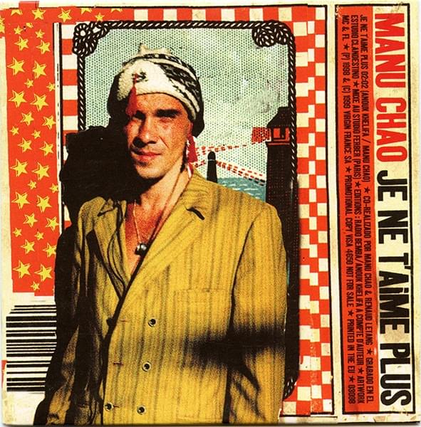 Manu Chao — Je ne t&#039;aime plus cover artwork