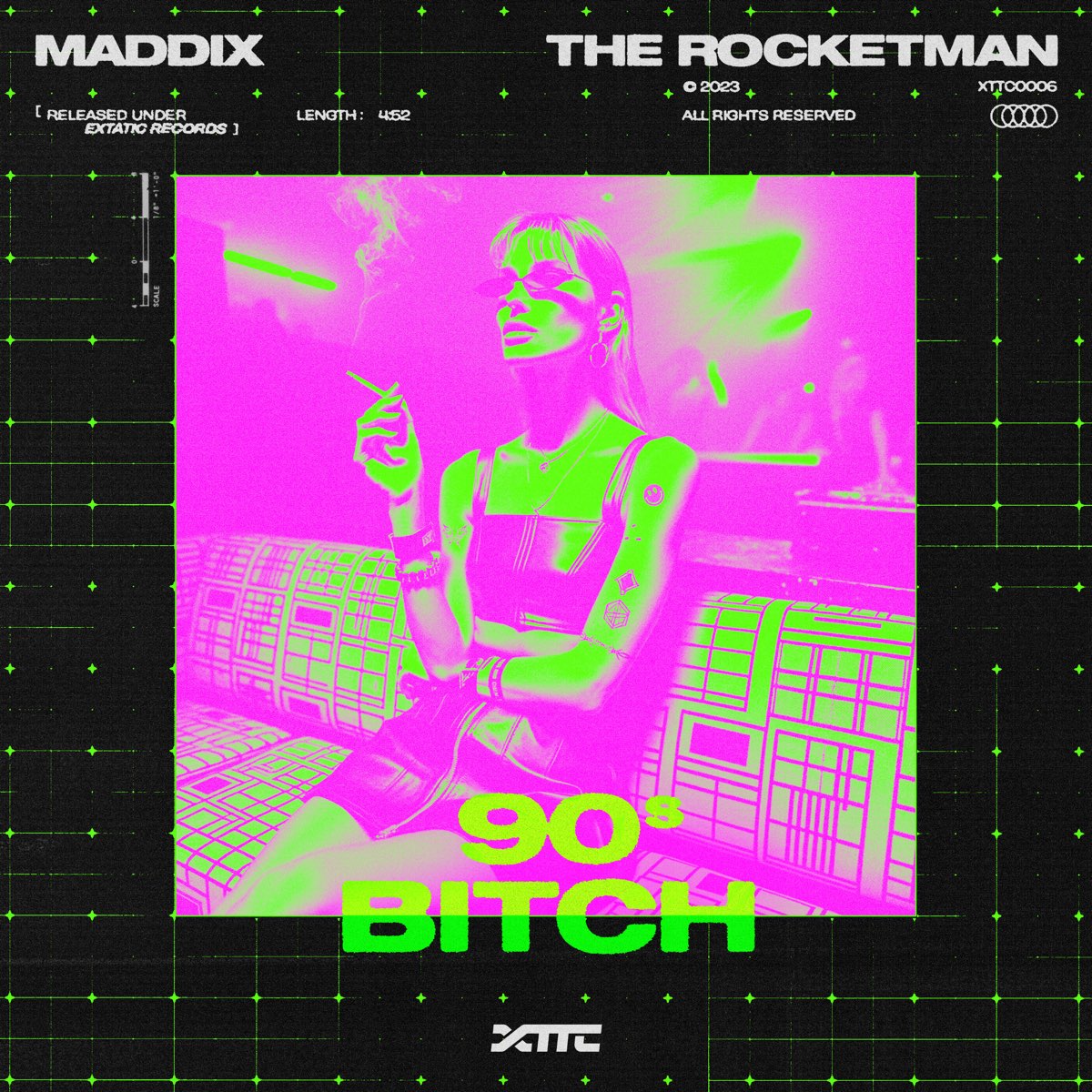 Maddix & The Rocketman — 90s Bitch cover artwork