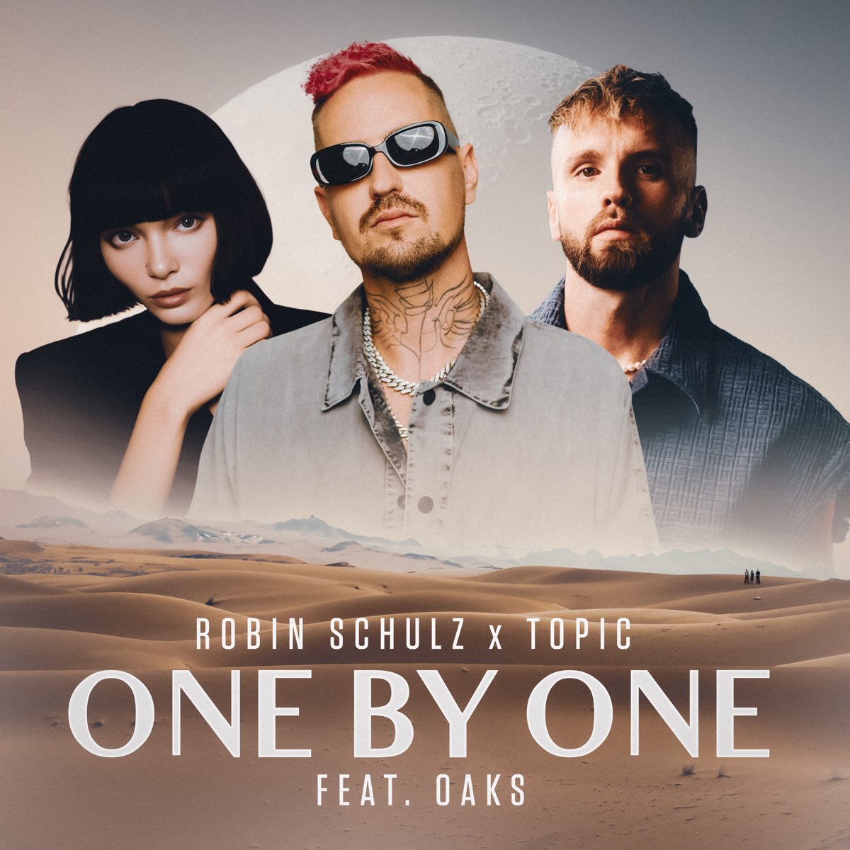 Robin Schulz & Topic featuring Oaks — One By One cover artwork