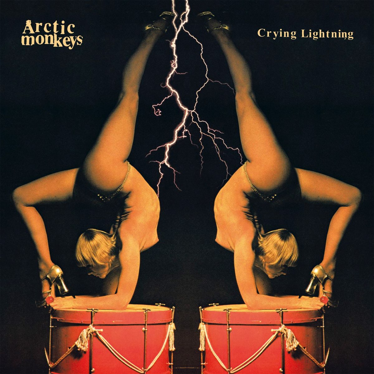 Arctic Monkeys Crying Lightning cover artwork